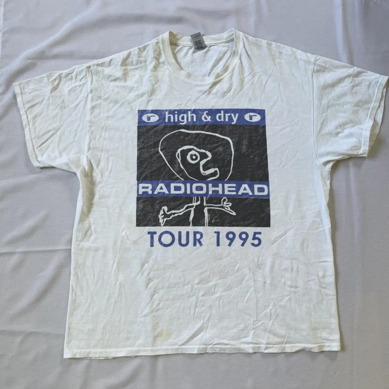

Radiohead High And Dry My Iron Lung Promo Tee Reprint New T shirt