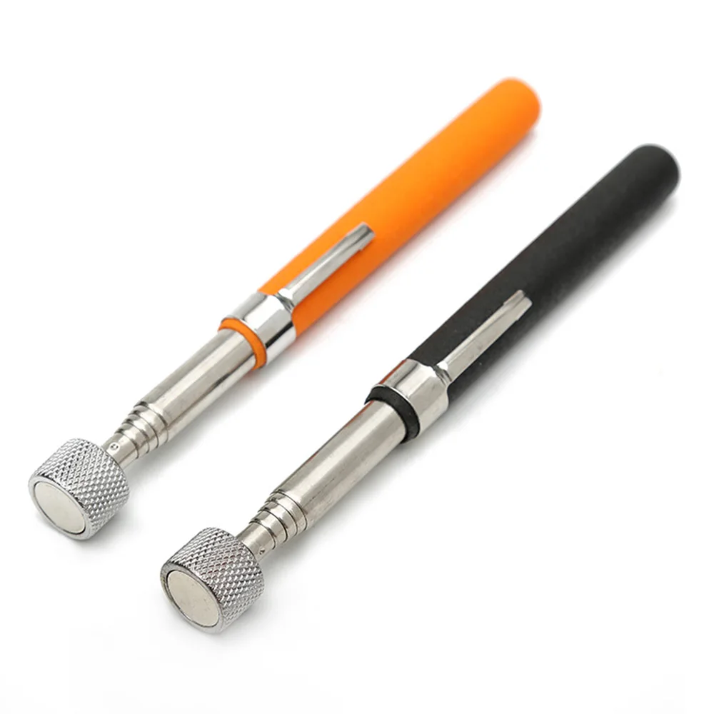 Mini Portatile Telescopico Magnetico Metallo Magnetico Penna Luce Torcia Magnetica Bastone Parte Pickup Capacità Strumento per Raccogliere Dado Bolt