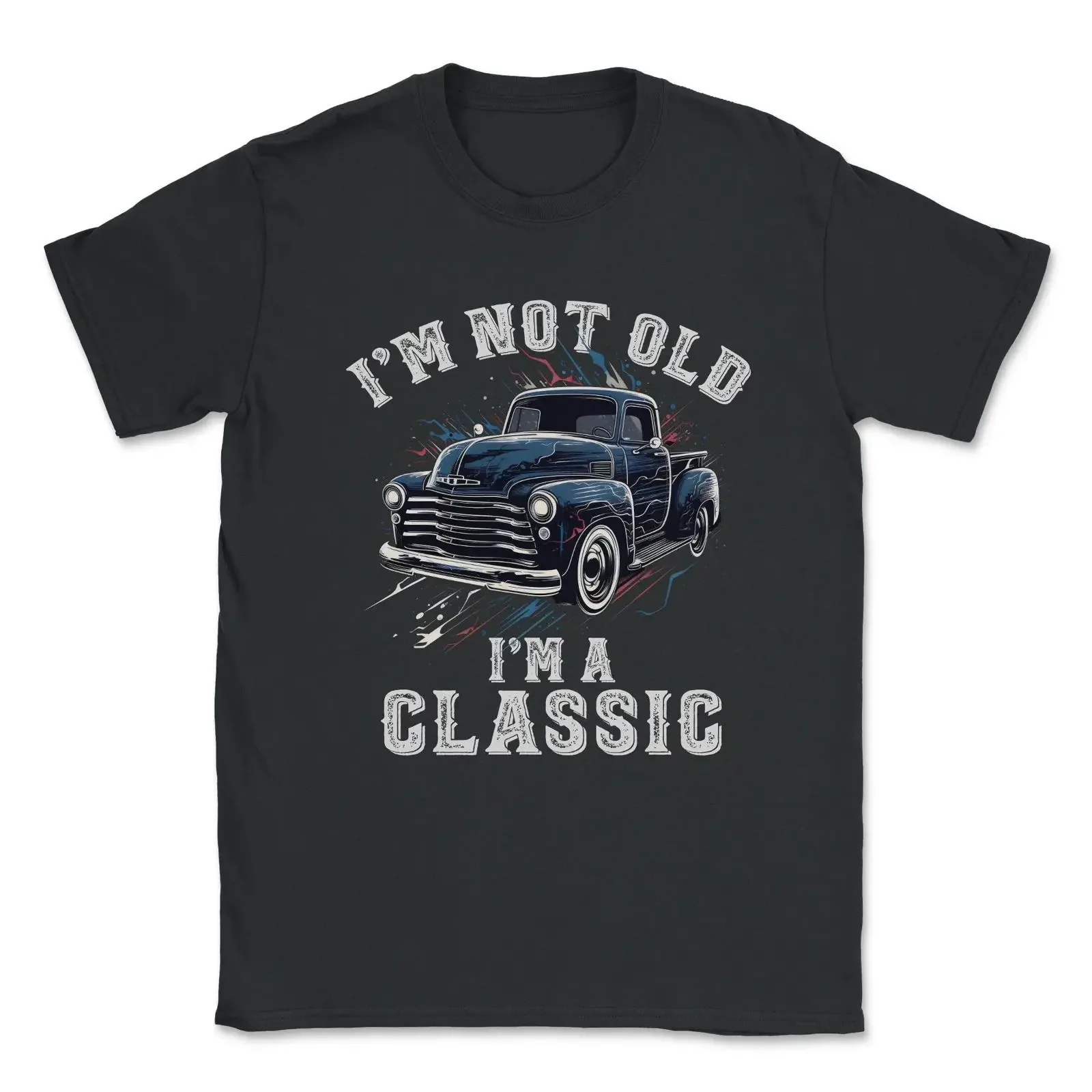 Truck Vintage Old Classic School American Pickup Retro Farm T Shirt vintage Washed Soft Comfortable Slightly designer clothes