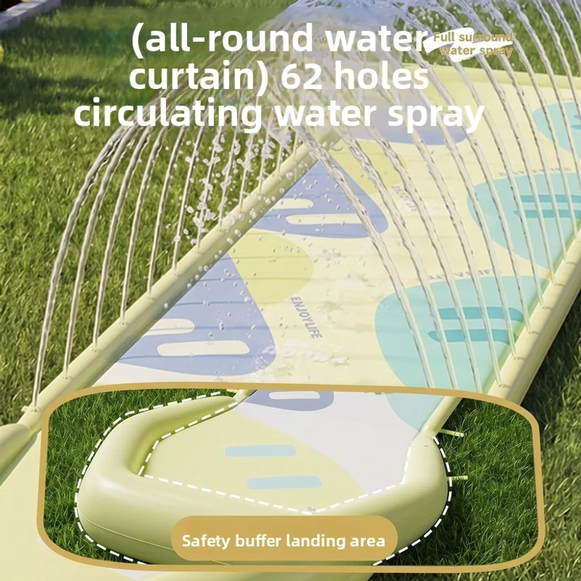New Arrival Inflatable Kids Surfboard Water Float Raft Ride On Toy Swimming Training Floating Bed For Summer Water Playing