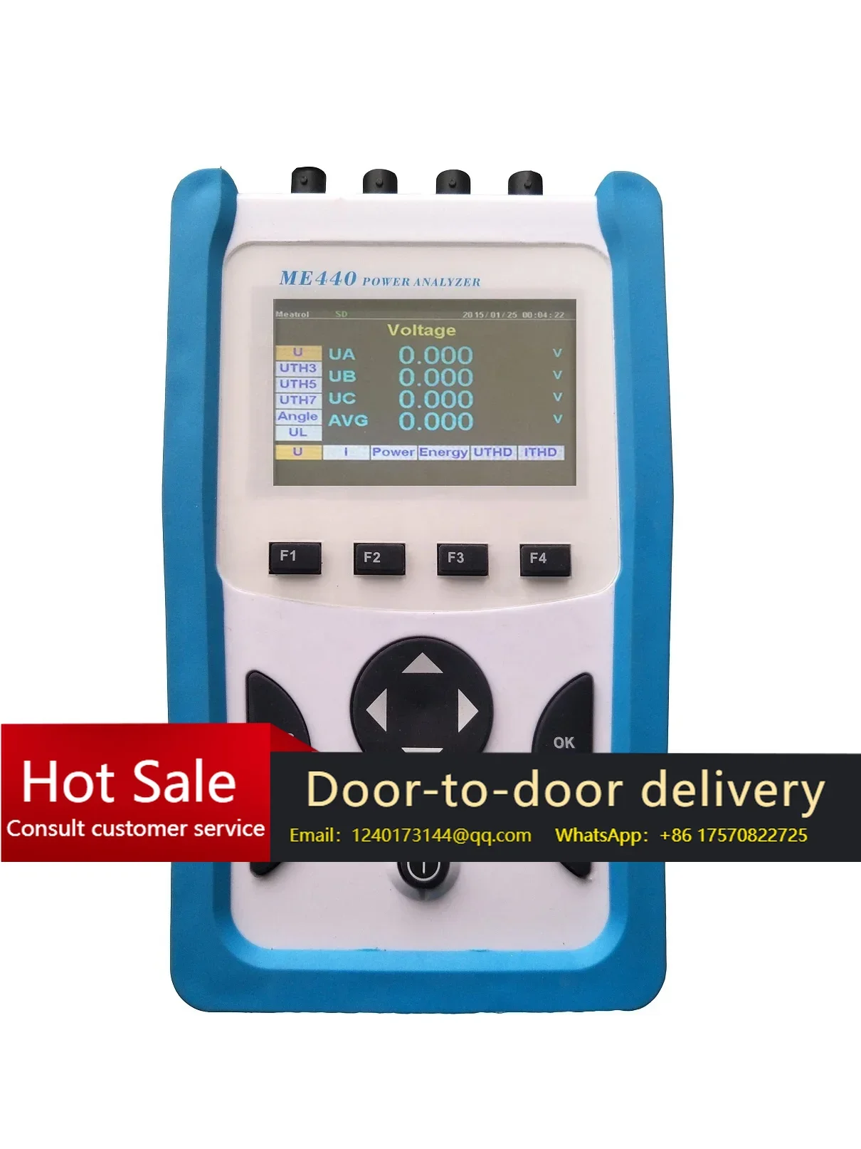 

ME440+NRC-200 Three-Phase Handheld Data Logger Energy Meter