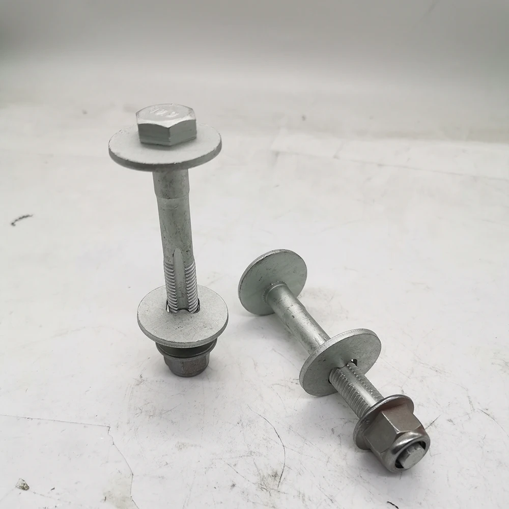 2Pcs Rear axle eccentric bolt WHT001761 For VW Eos Golf Scirocco Sharan Tiguan T-Roc Audi Q2 Q3 A3 S3 RSQ3 Q4 AQ3SB Skoda Kodiaq