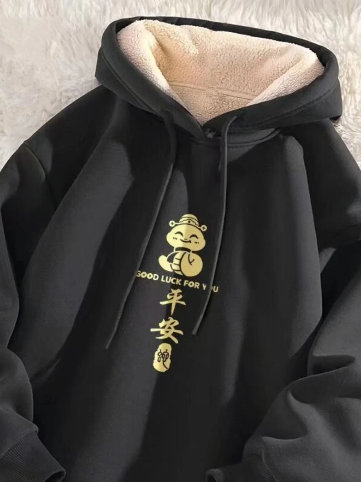 Mole Masculino For com Fce, Aumentado e Quente para o Inverno, Moda Jovem, Marca de Estudante do Ensino Médio, Casu...