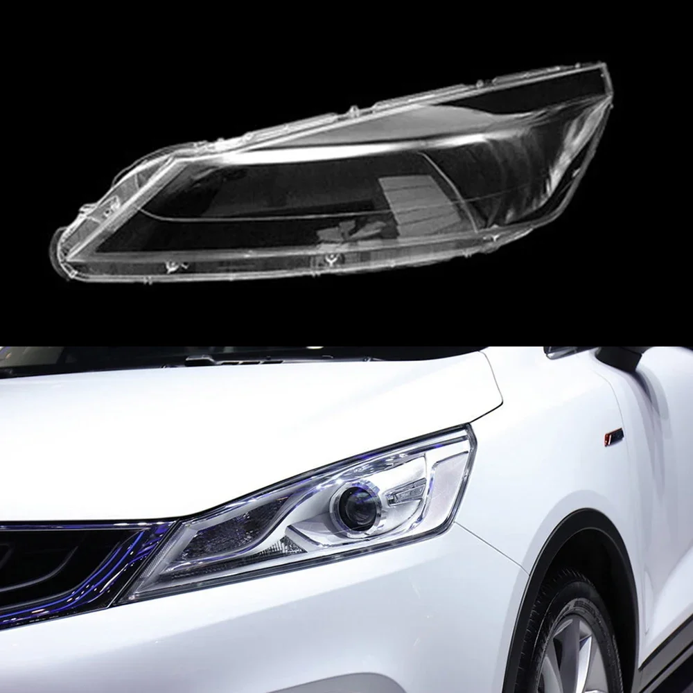 

For Geely Emgrand GS Car Front Headlight Lens Glass Auto Shell Headlamp Lampshade Head Light Lamp Cover Lampcover 2016 2017 2018