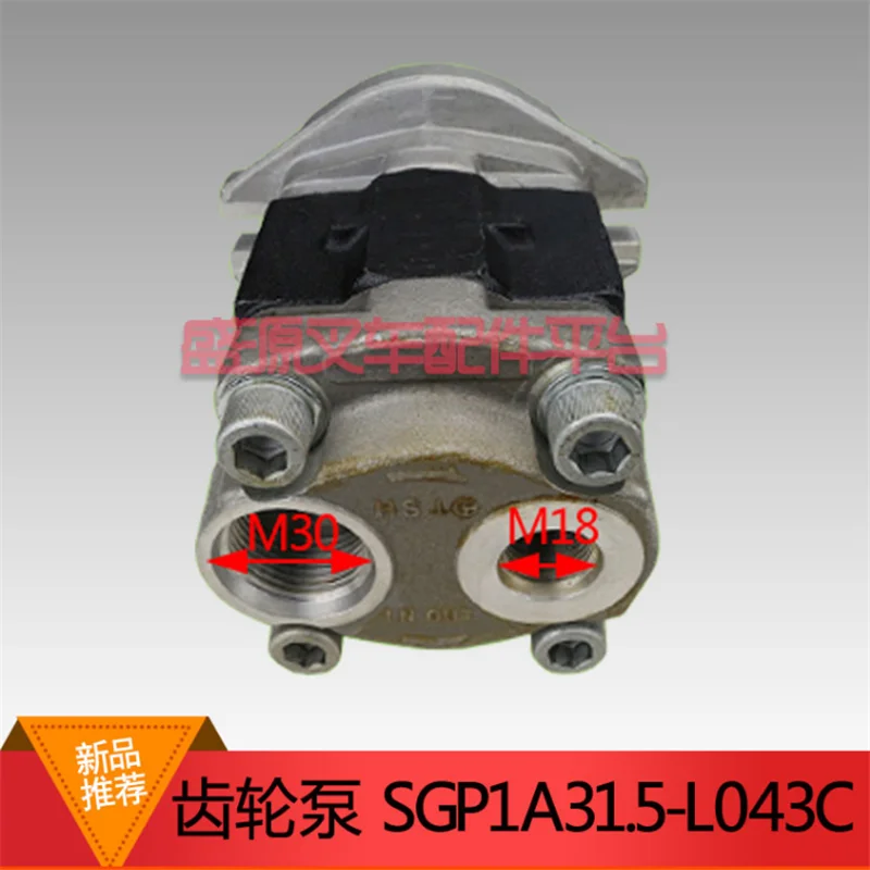 Hydraulic oil pump 6-tooth SGP1A31.5D2HH1-L043C for Shimadzu Heli H2000/490