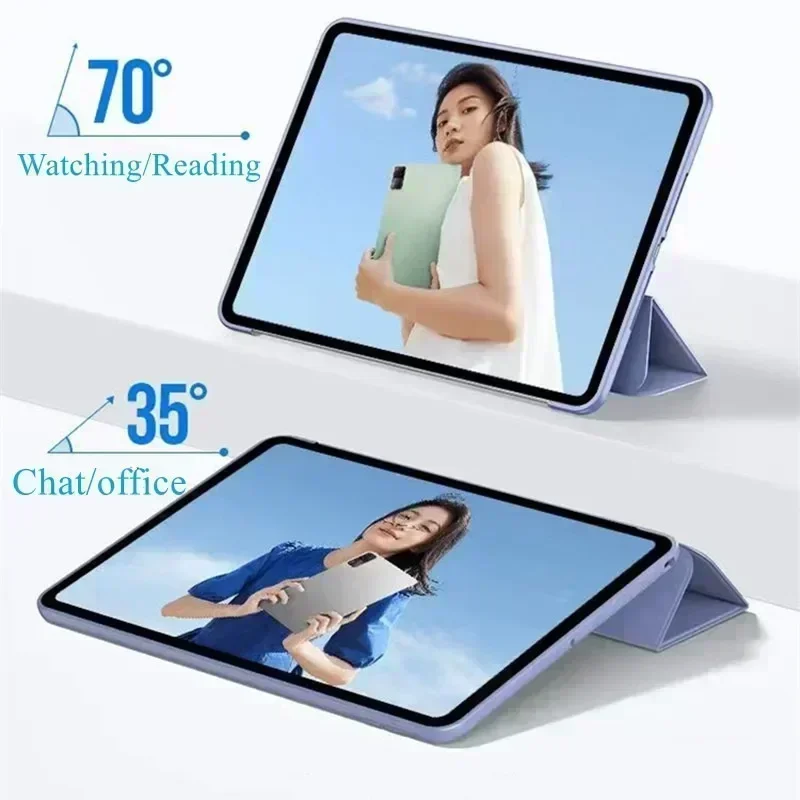 Funda triple para tableta Xiaomi Redmi Pad SE 11, 2023, Mi Pad 5 /MiPad 5 Pro, 11 pulgadas, 5G, Xiaomi Pad 6/6 Pro