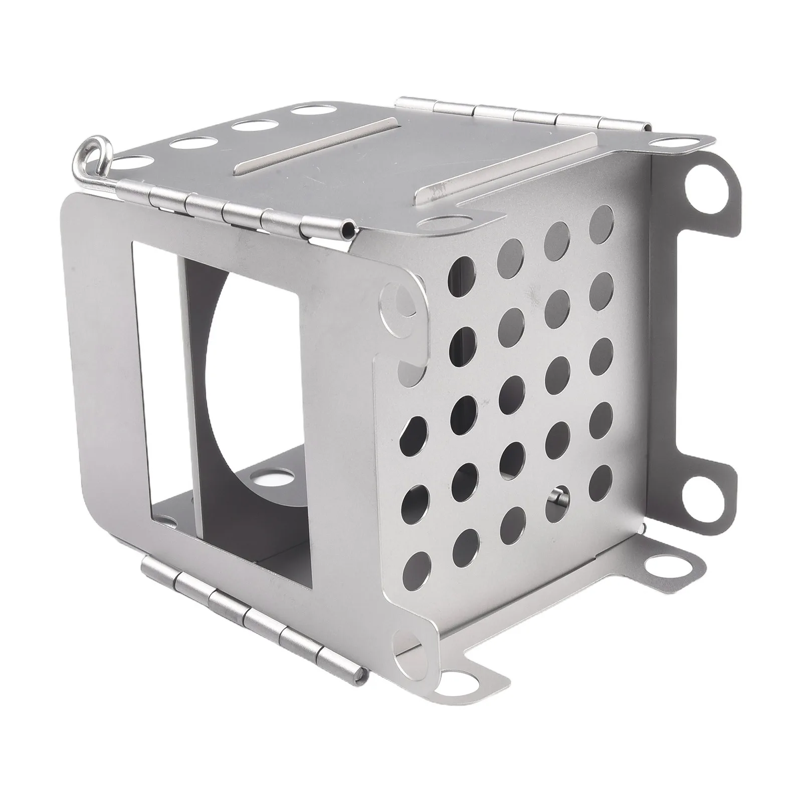 مواقد التخييم في الهواء الطلق كيس التخزين موقد قابل للطي S 293 جرام للطي موقد الخشب التيتانيوم سهل الاستخدام للتخييم نزهة #1