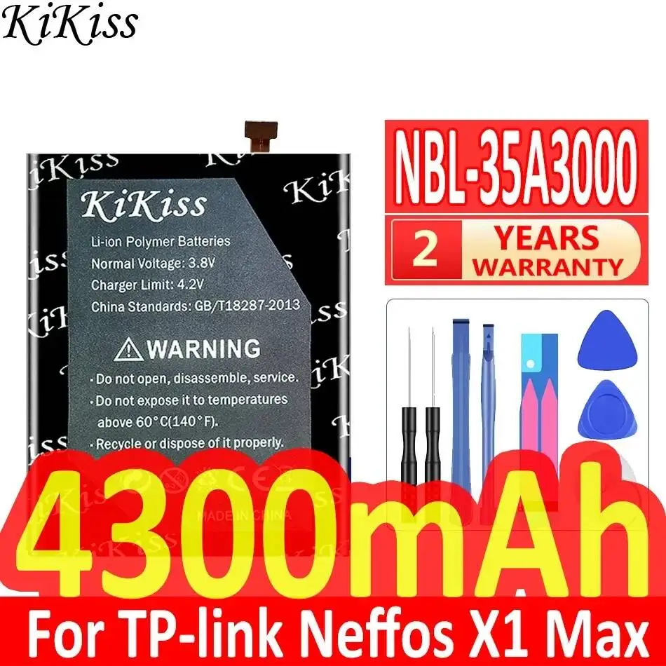 

Good Low-Temperature Performance Mobile Phone Battery High-Capacity For TP-Link Neffos X1Max TP903A TP903C 4300mAh Nbl-35A3000