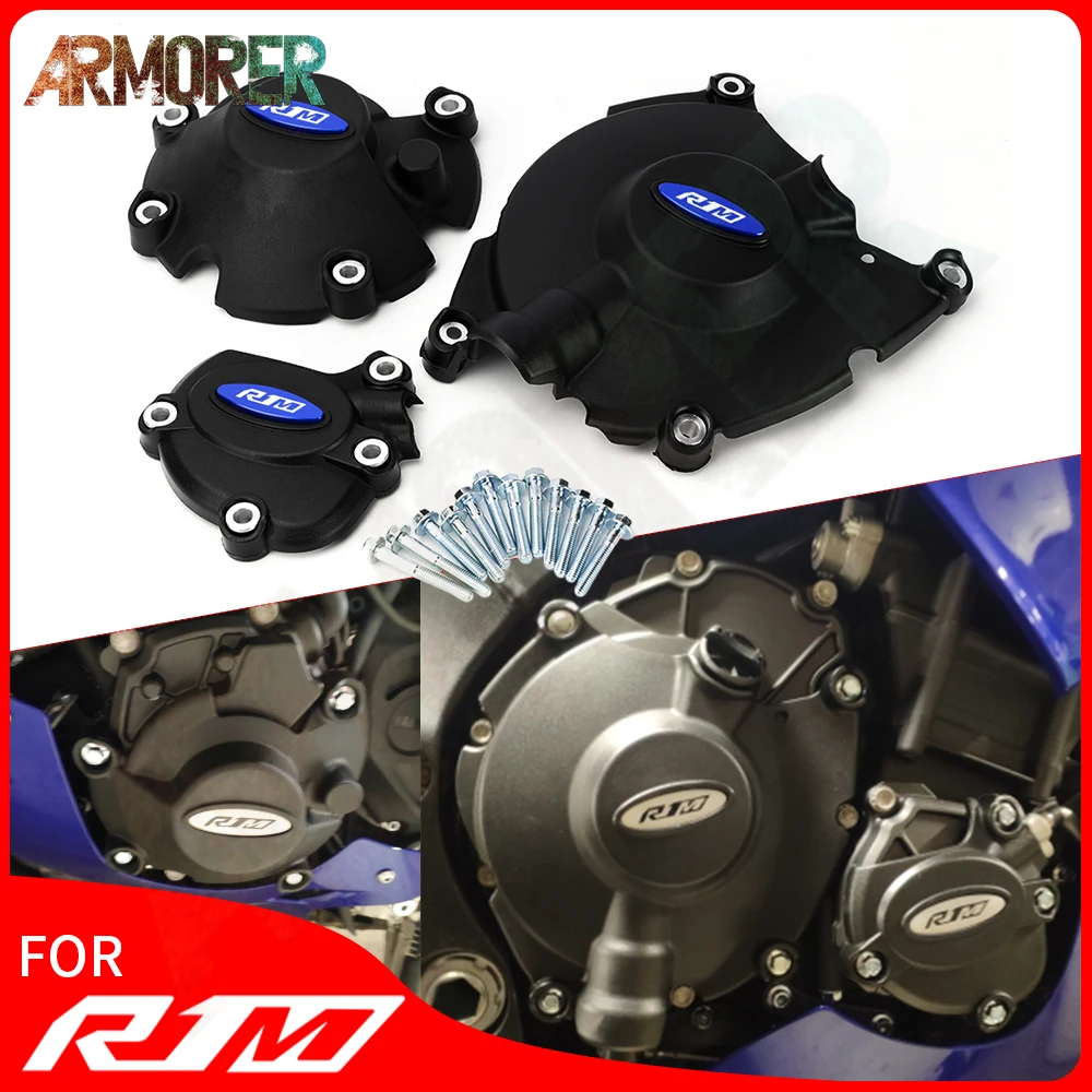 Motorcycles Accessories For YAMAHA YZF R1M R1 M R 1M YZFR1M YZFR 1M 2015 - 2020 2021 2022 Engine Cover Protection Case GB Racing