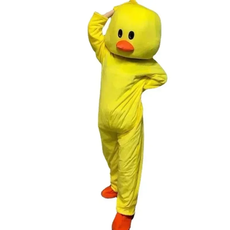 Cosplay yellow duck chicken chick Mascot Costume Advertising ceremony Fancy Dress Party Animal carnival anmie stage perform show