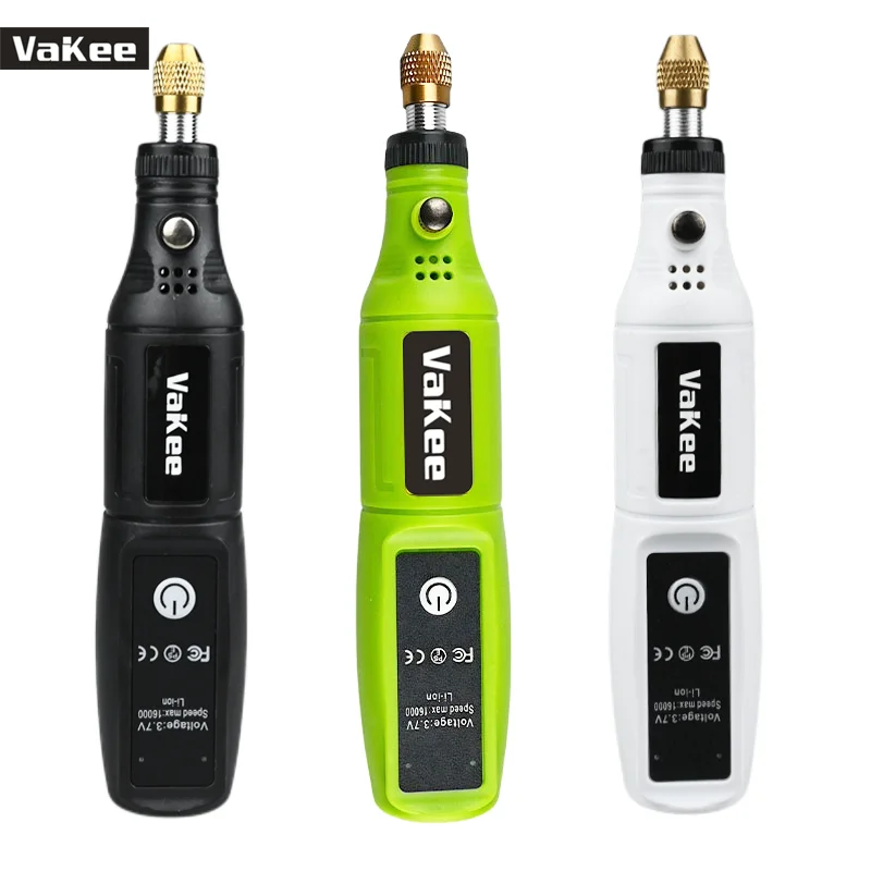 Mini Electric Drill USB Rechargeable Cordless Engraving Pen Dremel Tools Rotary Tool Cordless Hand Drill Mini Polisher for Hand