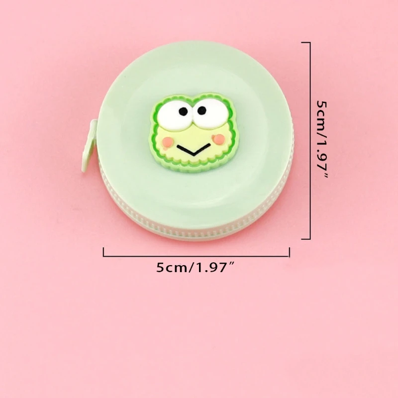 신체 측정 테이프 결투 스케일 버튼 어린이 높이 천 측정을 위한 후퇴