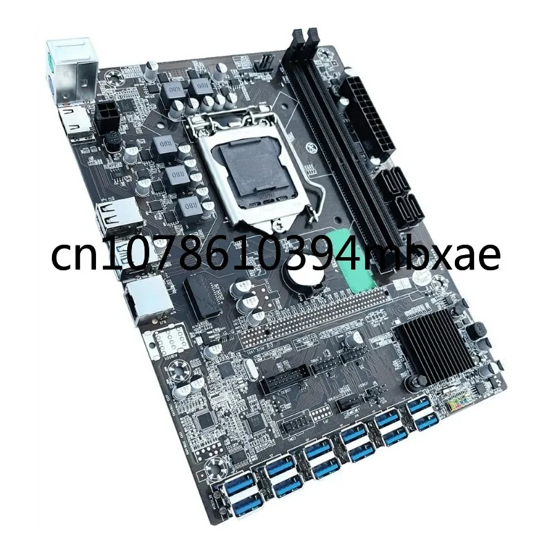 B250C Motherboard Mainboard Expert 12 Gpu Usb3.0 To Pci-e 16x V1.0 12p 1x B250 Pch Chipset