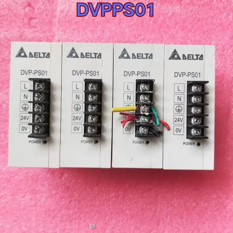 Second-hand PLC module DVPPS01 function test is normal