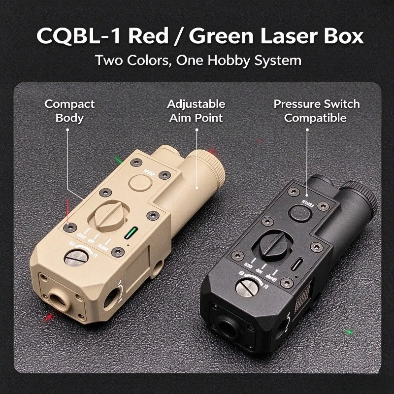 CQBL-1 Beam Indicator Decor Kit, Dual Color Light Rechargeable Hobby Ornament Replacement Parts