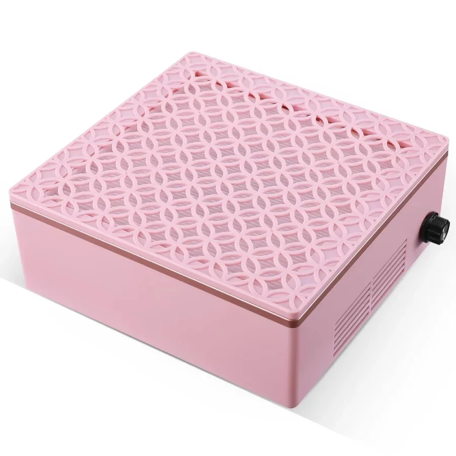 

Nail Dust Collector Dust Collector Machine Reusable Filter Powerful 120W Pink Adjustable Speed Version