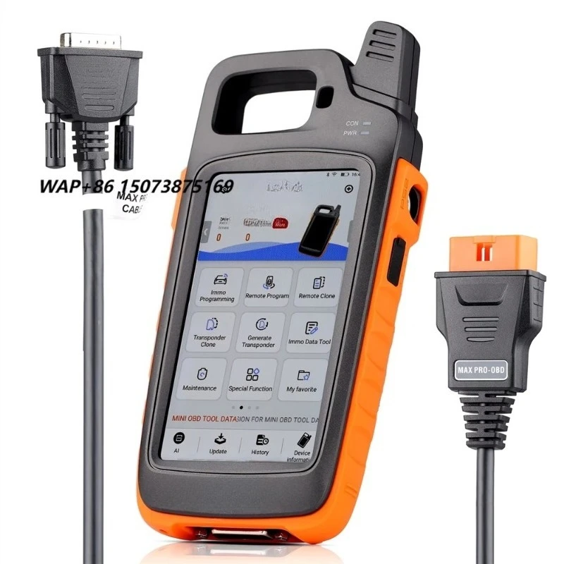 Xhorse VVDI Key Tool Max Pro With MINI Tool Function and CAN FD Modules Car List Remotes FOB Programming