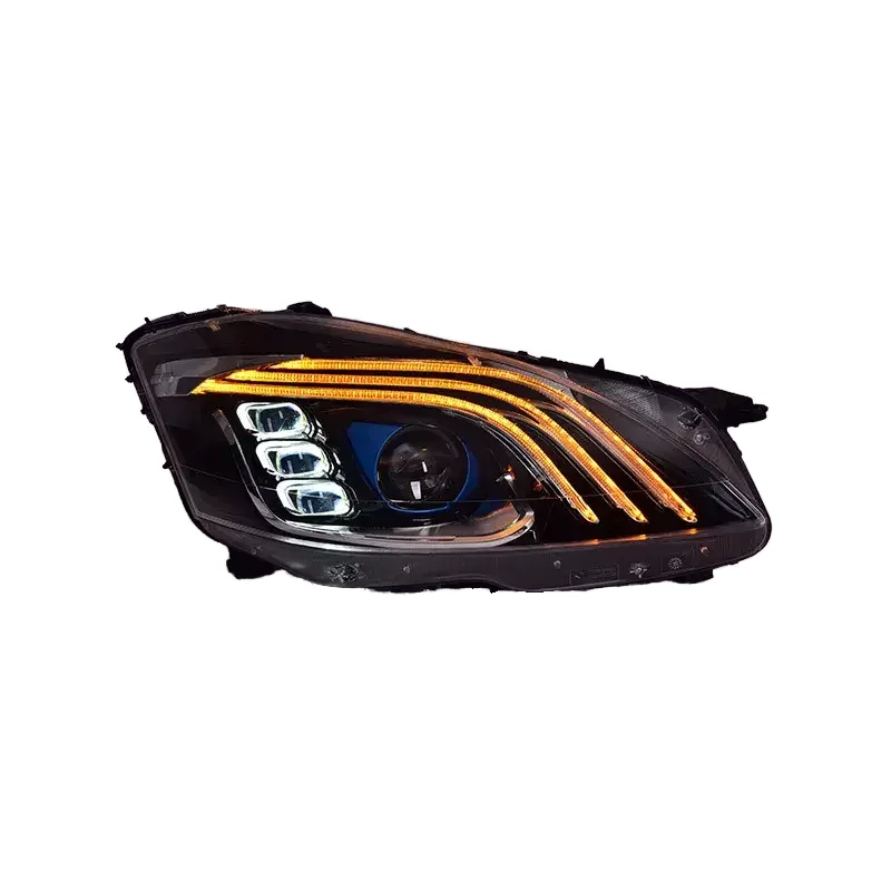 

S-Class W221 Light Emitting Diode Headlamp 2006 2012 Headlamps Drl Projector Lens Auto Parts Lights