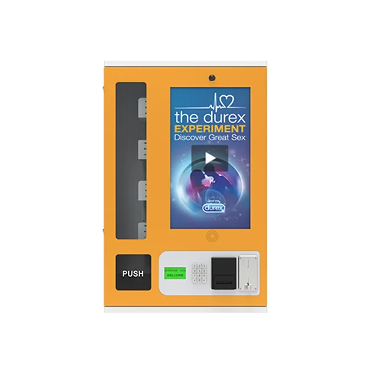 

High Quality Touch Screen Smart Mini condom Vending Machine For Sale