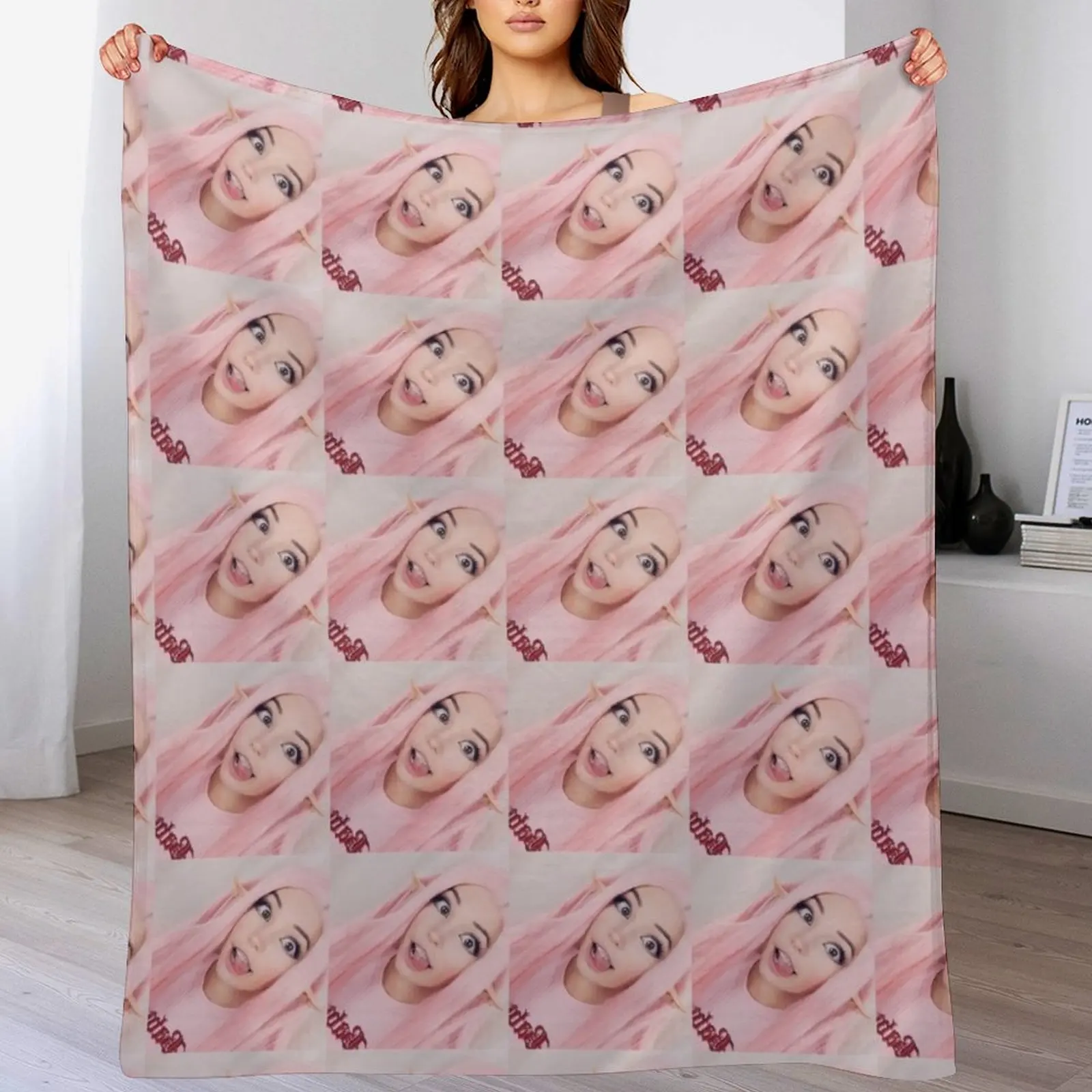 

Cute Belle Delphine Throw Blanket Comforter Luxury St For Sofa Thin Summer Blankets