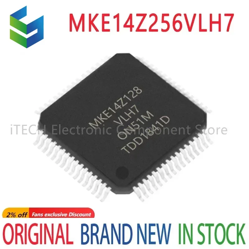 

100% MKE14Z256VLH7 Package LQFP-64 New Original Genuine Processor/microcontroller IC Chip