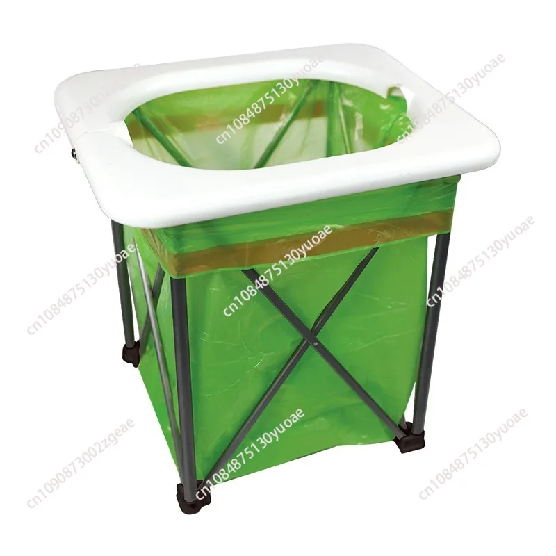 Multifunctional Folding Toilet for Camping, Outdoor Leisure Seat, Portable Ultralight Toilet, No Flush