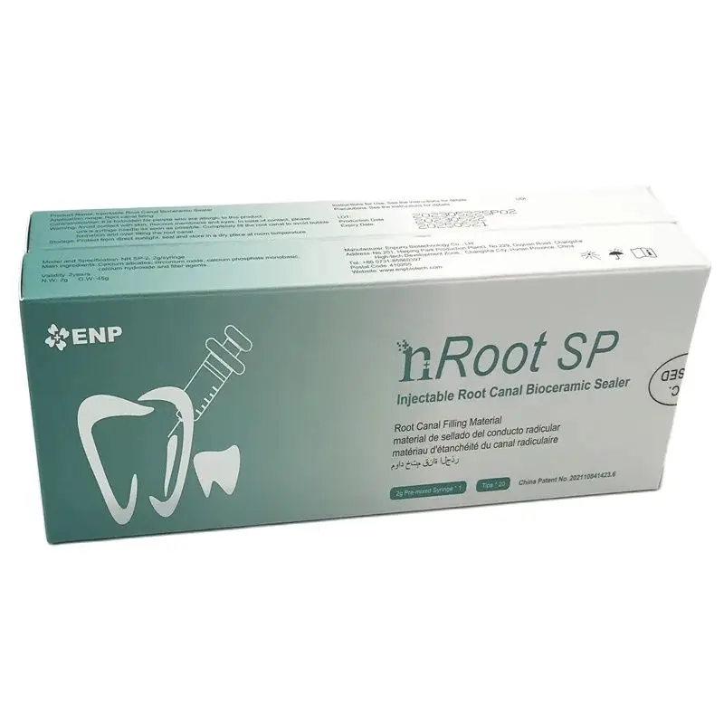 New Arrival Dental Material Injectable Root Canal Bioceramic Sealer NROOT 2g For Selling