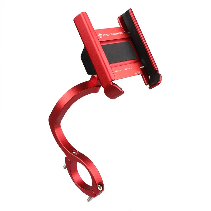 Aluminum Alloy Heighten Bicycle Mobile Phone Holder Phone Holder For Bike Electric Car Motorcycle Bike Stand Cycling Part