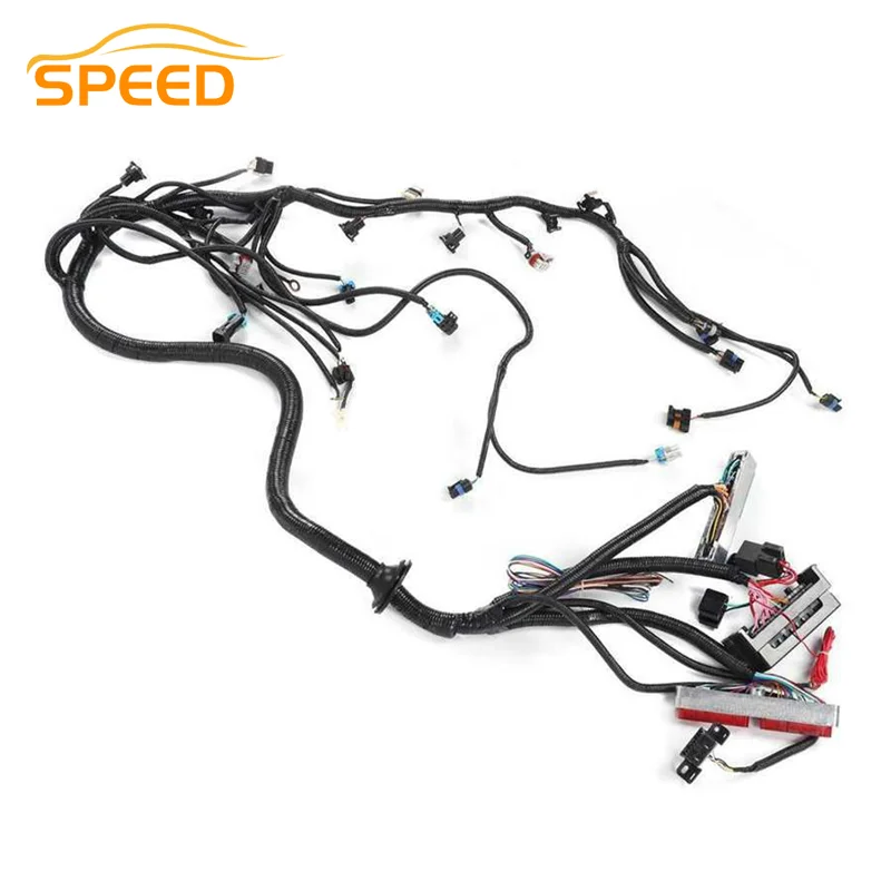 

LS1-4L60E Wiring Harness Stand Alone Fits For LS SWAPS DBC 4.8 5.3 6.0 97-06 98 99 00 Car Accessories Tools 4L60