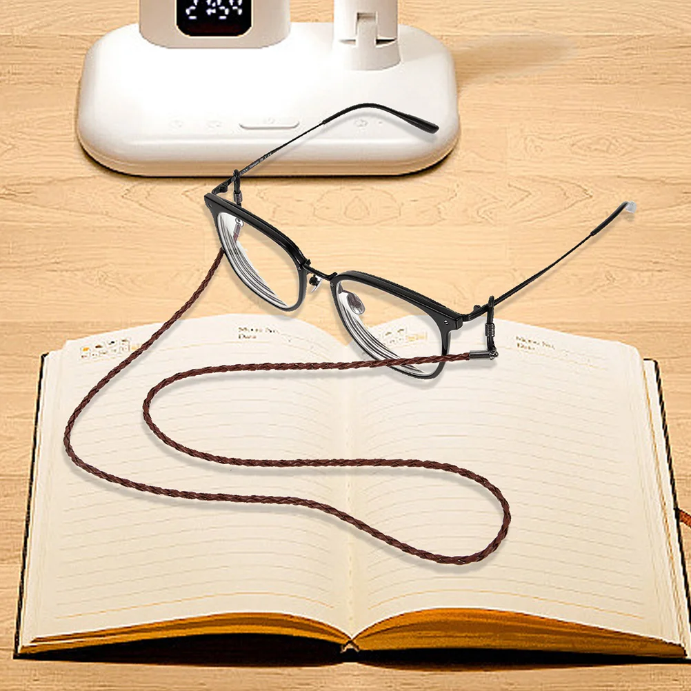 6 قطع من حزام النظارات من السيليكون، حامل نظارات غير قابل للتشوه، قلادة معلقة على الرقبة للرجال والنساء، قراءة النظارات الشمسية