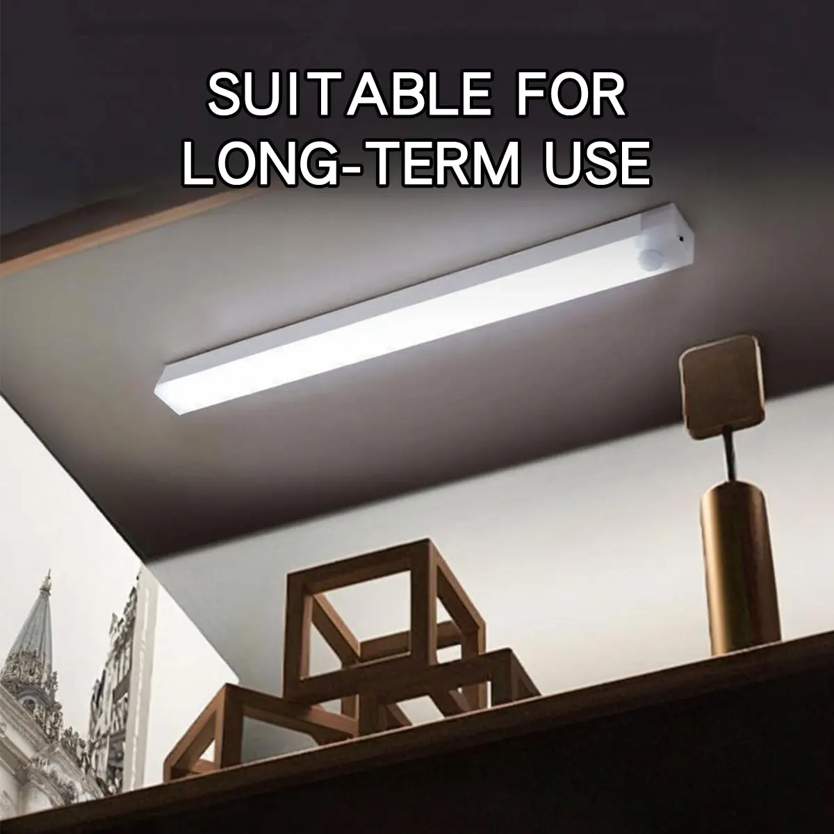 Motion Sensor Light Wireless LED Night Light USB Rechargeable Night Lamp For Kitchen Cabinet Wardrobe Lamp Staircase Backlight