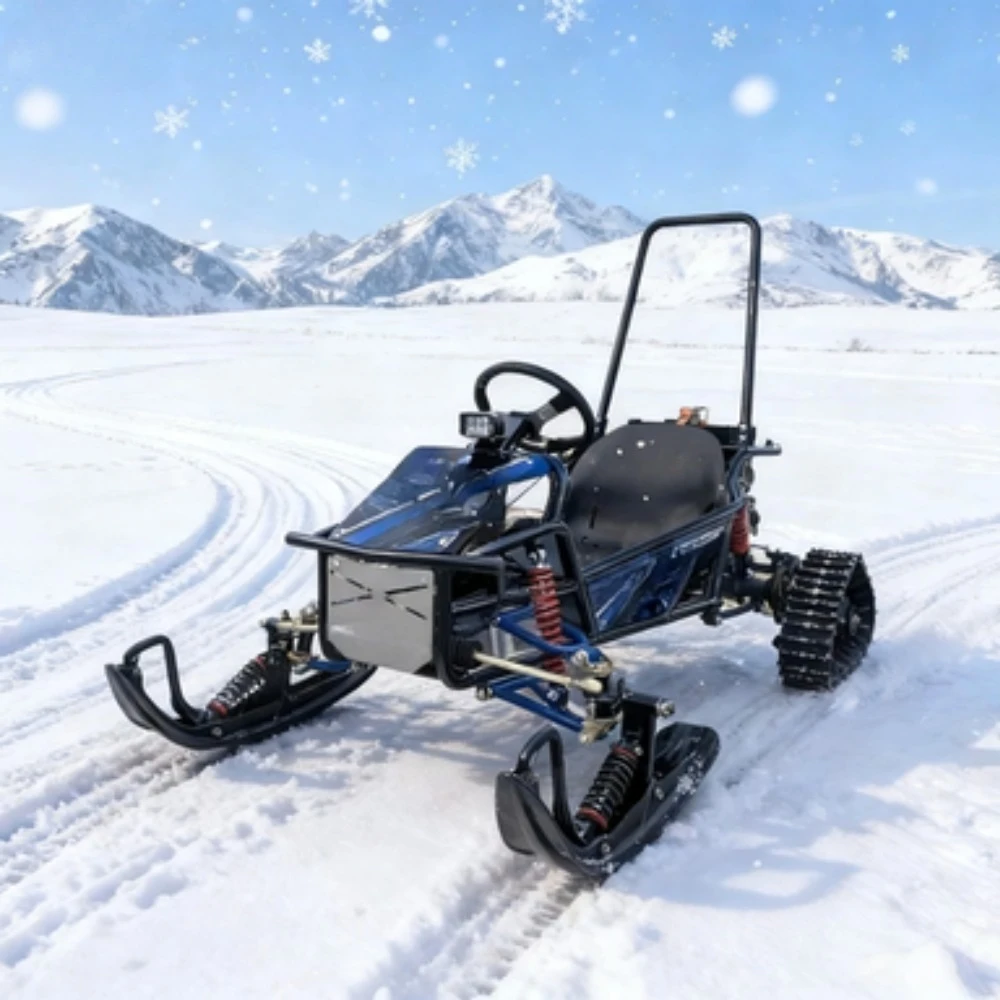 It Is An Outdoor Recreational Cross-country Crawler That Can Be Used for Winter All-terrain Skiing.