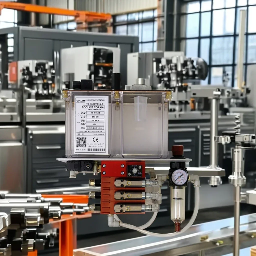 

Exquisite TX24-VIP4-3-1 Coaxial ToolKit 3 Outlet Minimum Quantity Lubrication System For External Feed Grinding General Usage