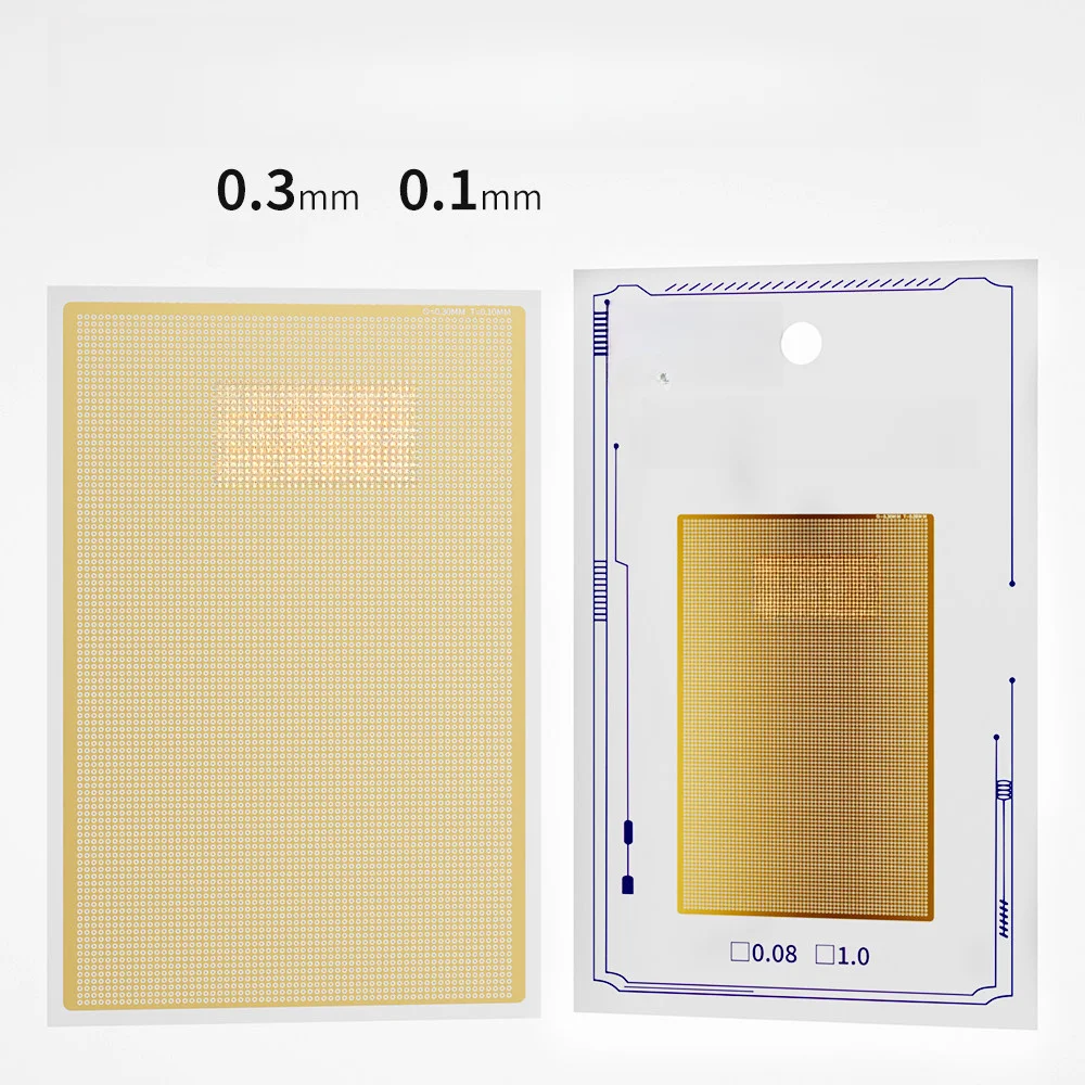 FOR C4 For Phone Motherboard Repair Phosphor Bronze Shim Gasket 0.08mm 0.1mm Thickness for Consistent Alignment and Conductivity