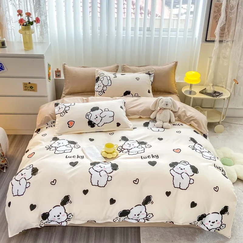 Bedclothes Bed Sheets Set Duvet Cover  Bedding Set 2 Seater Bed Covers, on Offer Comforter Bedding Sets Queen Size