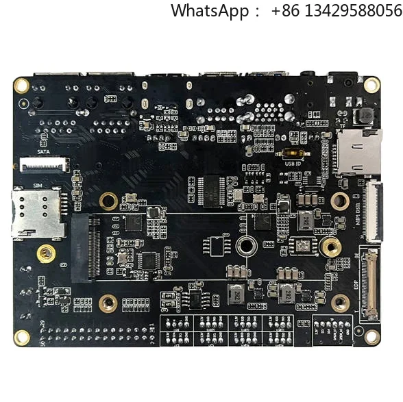 YY3568 RockChip RK3568 Development Board Dual Gigabit Ethernet Expandable SATA / SSD Supports Android 11 / Debian10