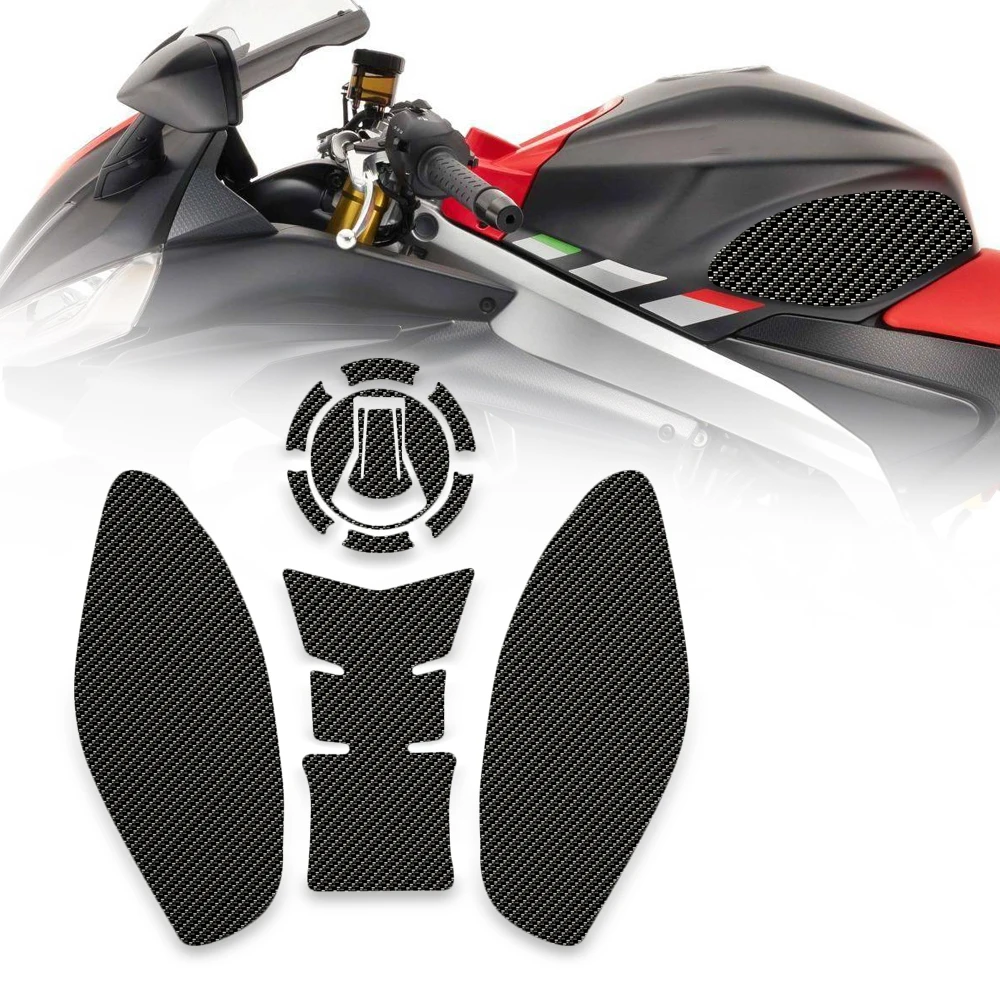 Motorcycle Stickers fuel Tank sticker Pads Accessories tank pad For Aprilia RS660 RS 660 TUONO 660 tank protection knee pads