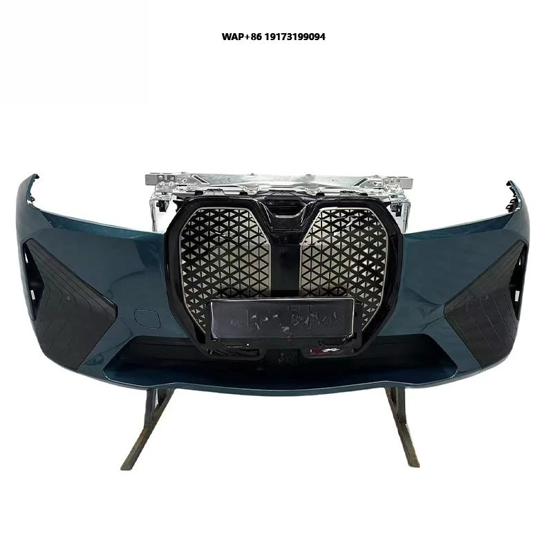 

High-End BBA Car IX Front Bumper with Original Factory Fog Light Cut-Outs Water Tank Electronic Fan Guarantee Assembly