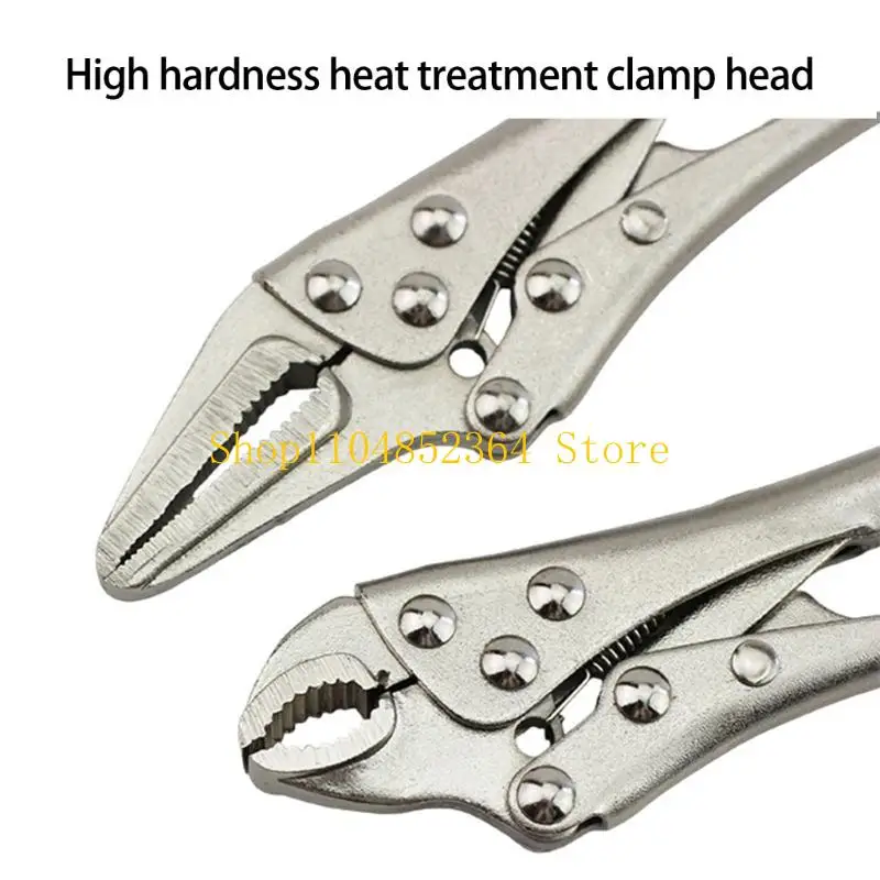 652F Pack of 3 Reliable Grip Tool Woodworking Pliers for Fixed Pressure Application in Various Industrial and Home Scenario