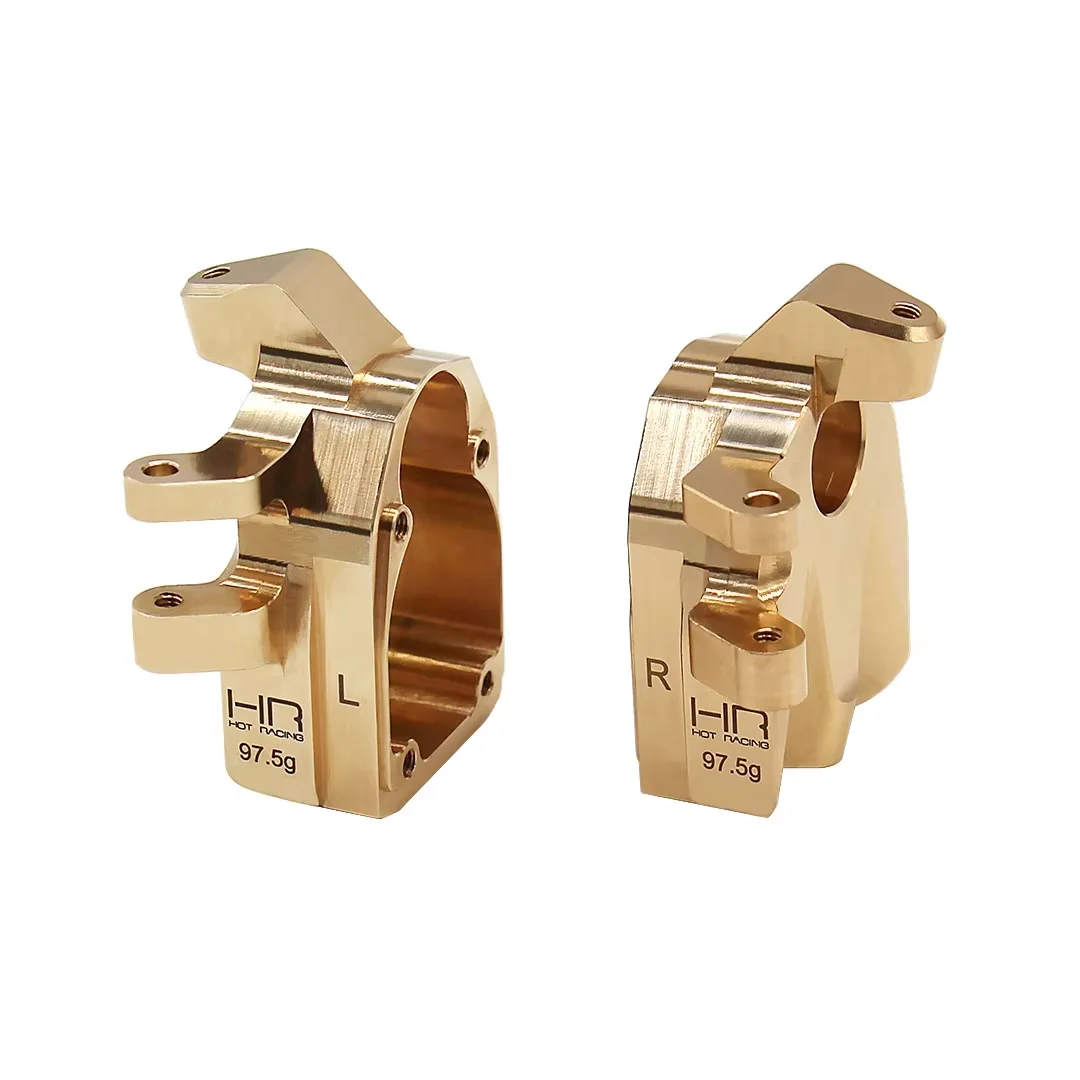 HR Axial 1:8 AXP8 copper front steering cup counterweight 97.5g each (one pair)