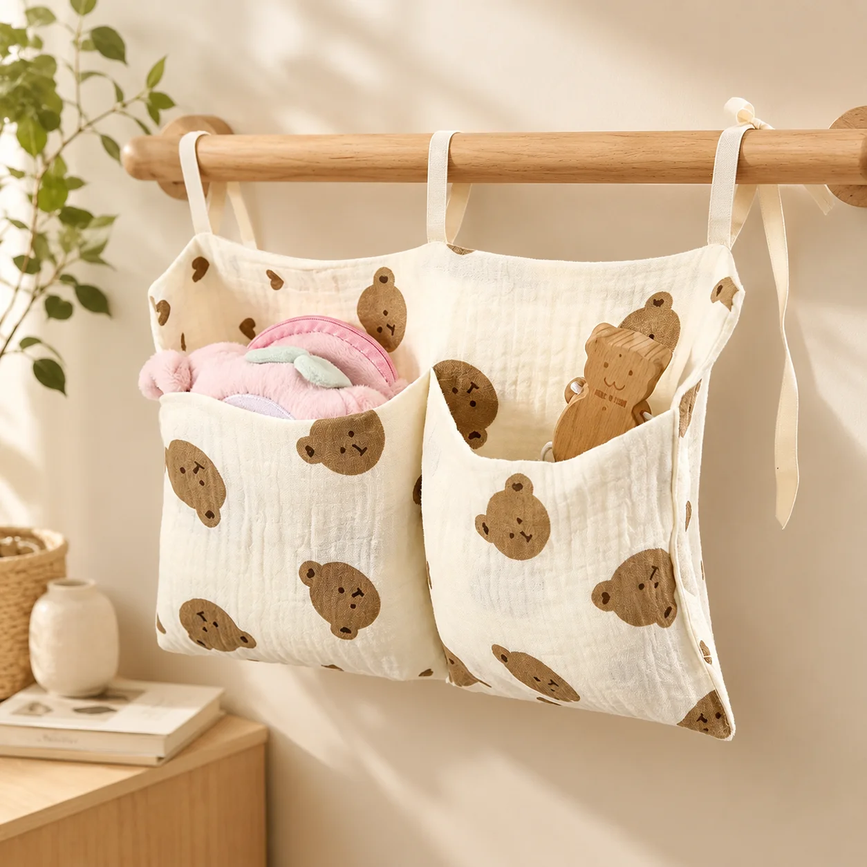 Baby Clothing Used - 1 Adet Çift Cepli Yatak Başı