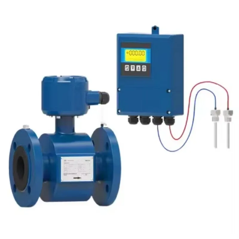 

Split Type Electromagnetic Water Flow Sensor Digital Flow Meter Water Inductive Water Flow Measuring Meter