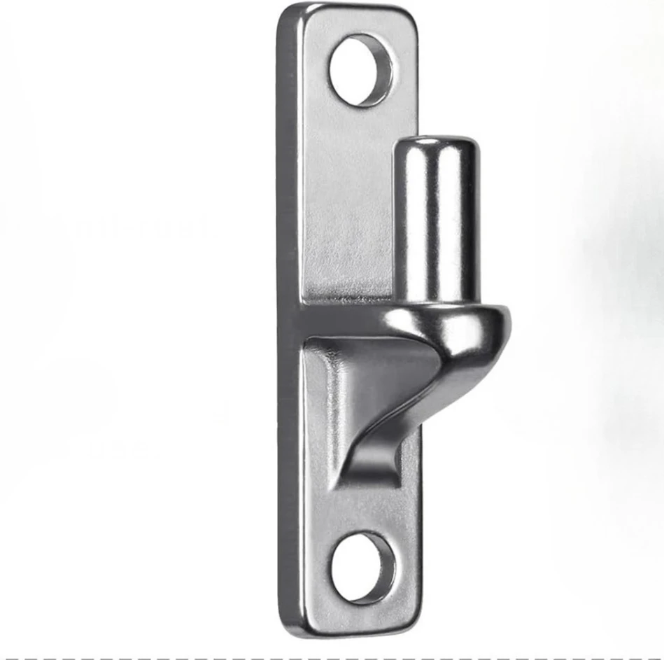 Stainless Steel Heavy Duty Gate Hinge, 2 Pack Wall Mount For Wood Or Concrete, Outdoor Farm Gate Hingem12k