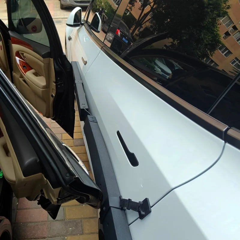 Universal Car Door Body Side Anti-collision Protection Strip Door Clip Fixed Design Folding Car Sticker Decoration Accessories