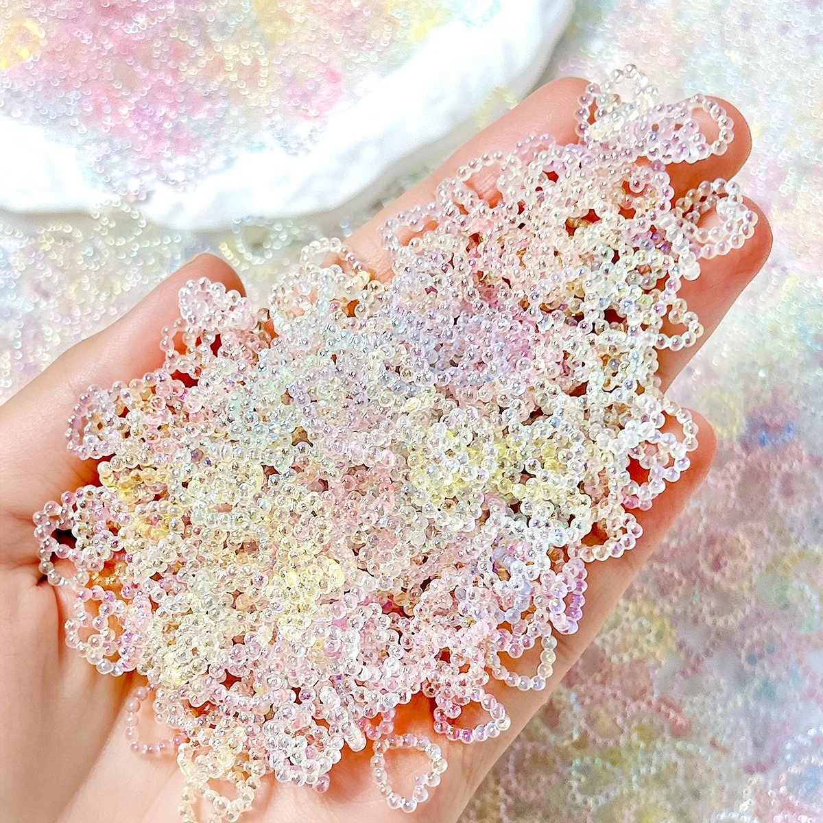 100pc Mixed Macaron Hollow Hea - Resin Art Ring Design 评论和价格