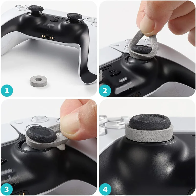 for PS5 Precision Rings Thumbstick Adjustment Analog Stick Aim Assist Motion for PS4 for Switch Pro for XBox One Controller