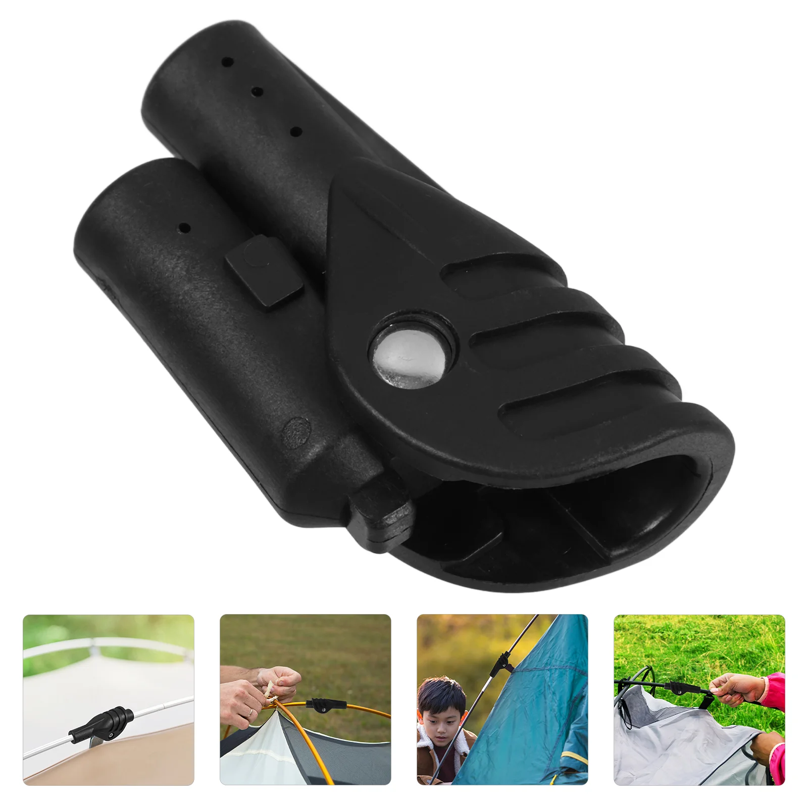 Tent Support Connector Tents Outdoor Pole Connectors Accessory Carbon Fiber Parts