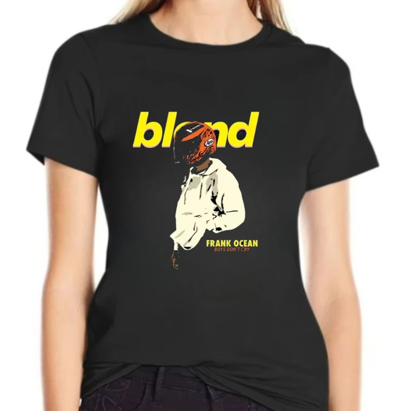 

2025 Vintage Frank Ocean Blond T Shirt Men Women Street Fashion Hip Hop Pop Music Singer R&B T Shirt Cotton Women Tees Top