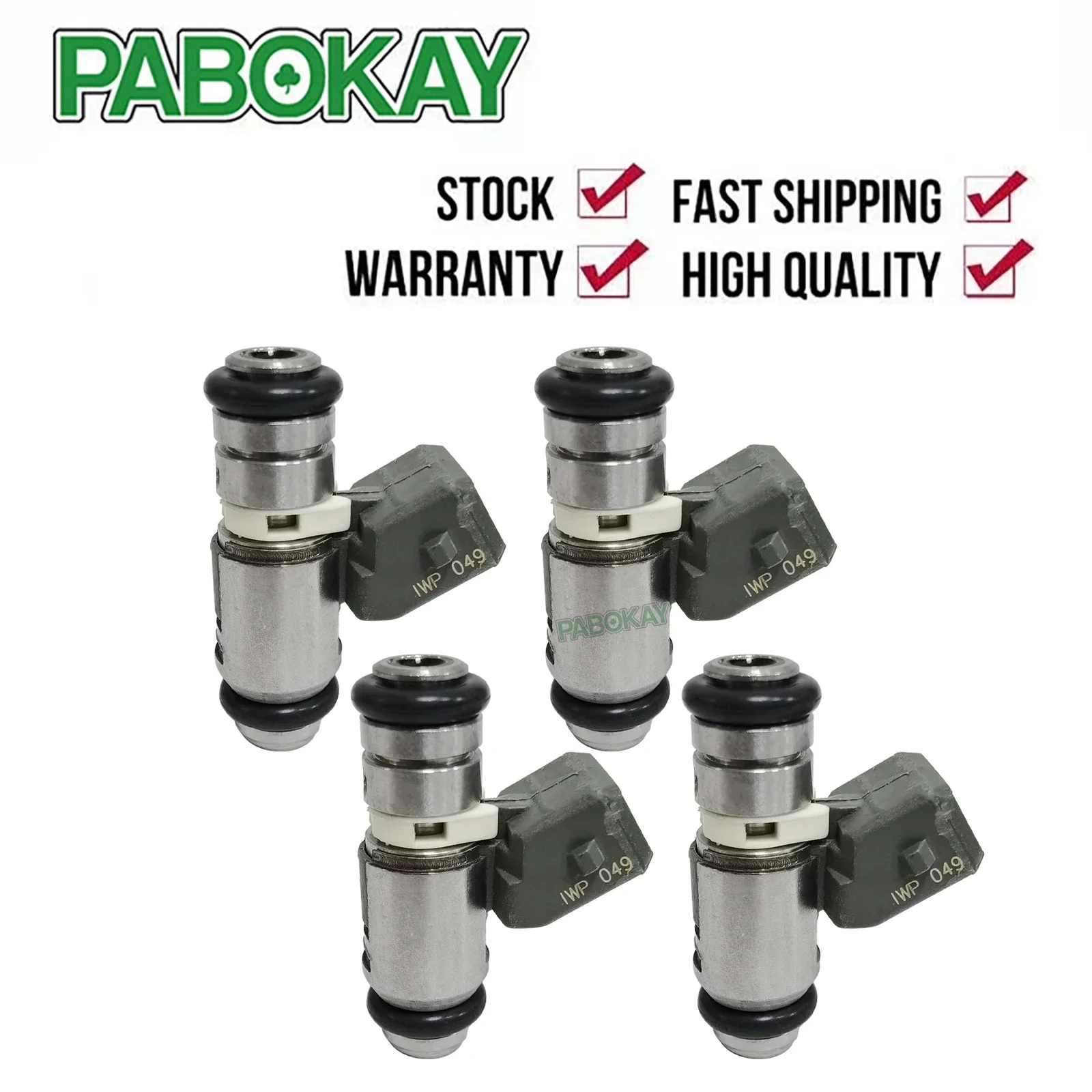 

4 pieces x Fuel Injectors For Citroen Xantia Berlingo Peugeot 406 partner 1.8 IWP049 1984.C8 9624721880 FJ1072612B1 805000347304