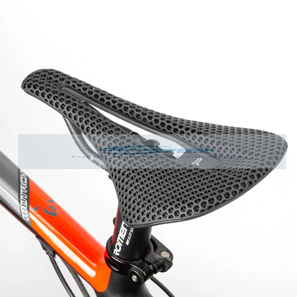 

PROMEND Carbon Fiber Bicycle Seat Cushion 3D Integrated Carbon Bow Honeycomb Ultra Light Comfortable Breathable Hollow Bicycle